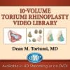 10-Volume Toriumi Rhinoplasty Video Library QMP